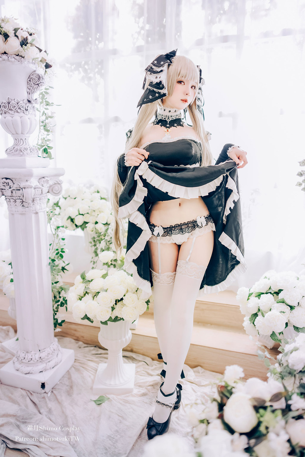 微博妹纸霜月shimo可畏Coser写真