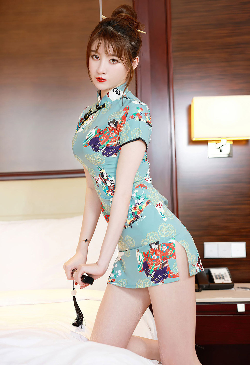 yoo优优古典浪漫韵味气息的旗袍