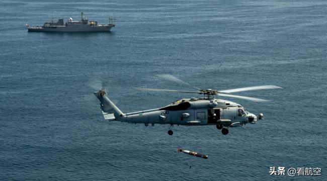 MH-60R“海鹰”亮相鱼雷演习