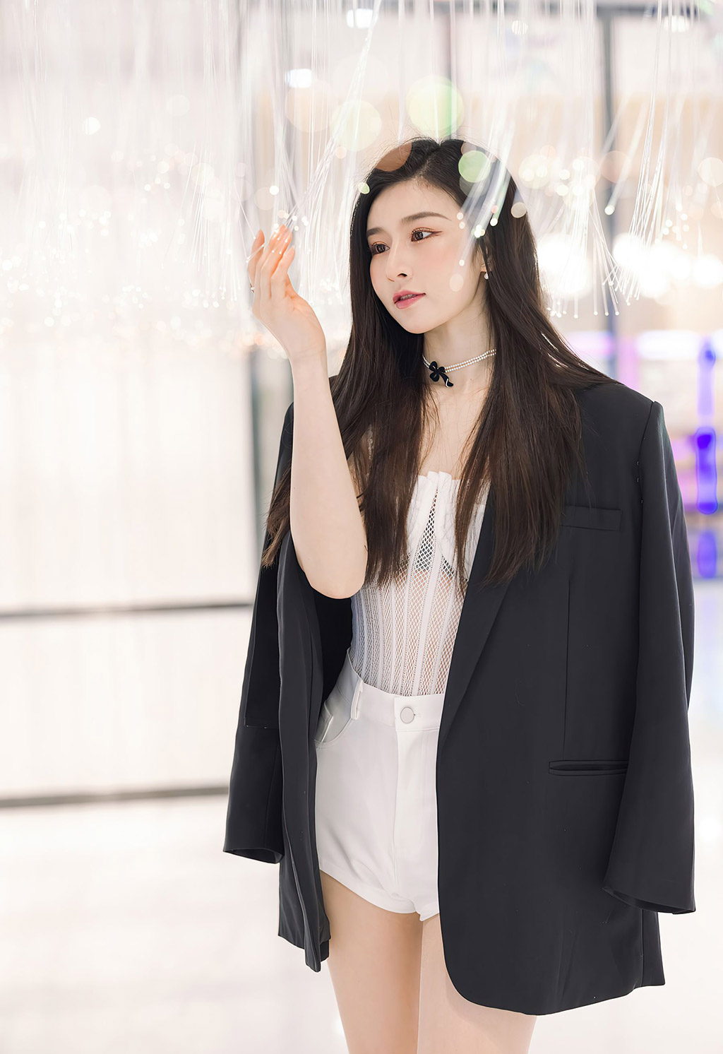 气质美女Vanessa丝袜美腿肌肤如玉