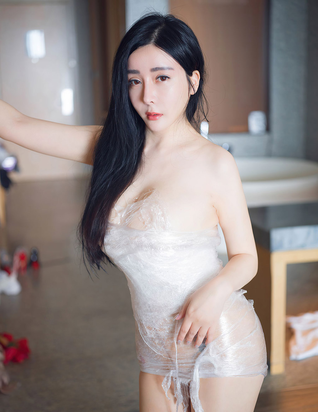 允爾浴室湿身保鲜膜系列