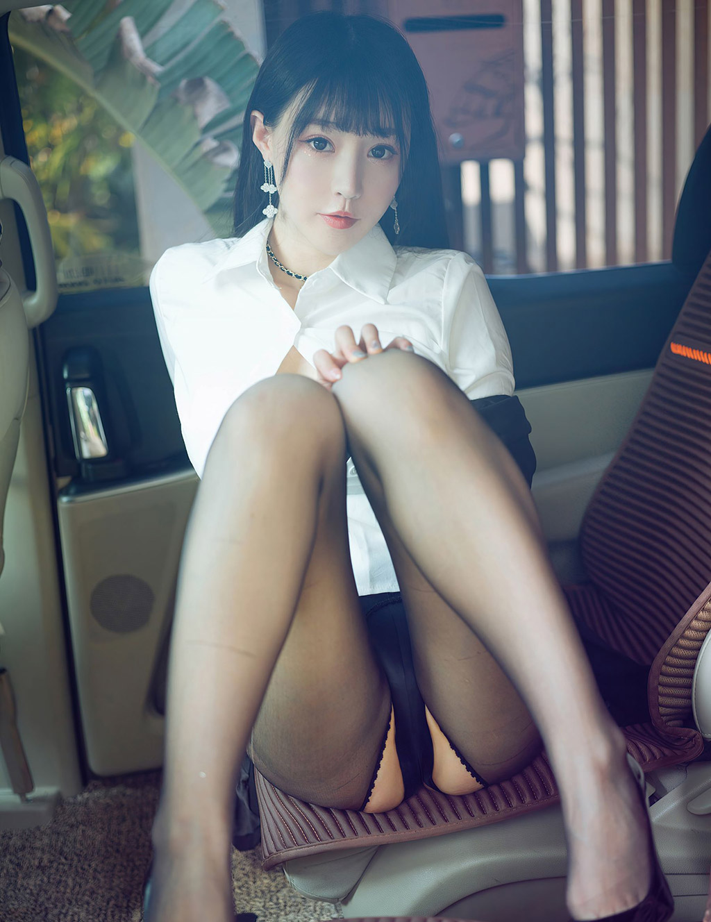 朱可儿Flowe老司机朱可儿的车拍主题