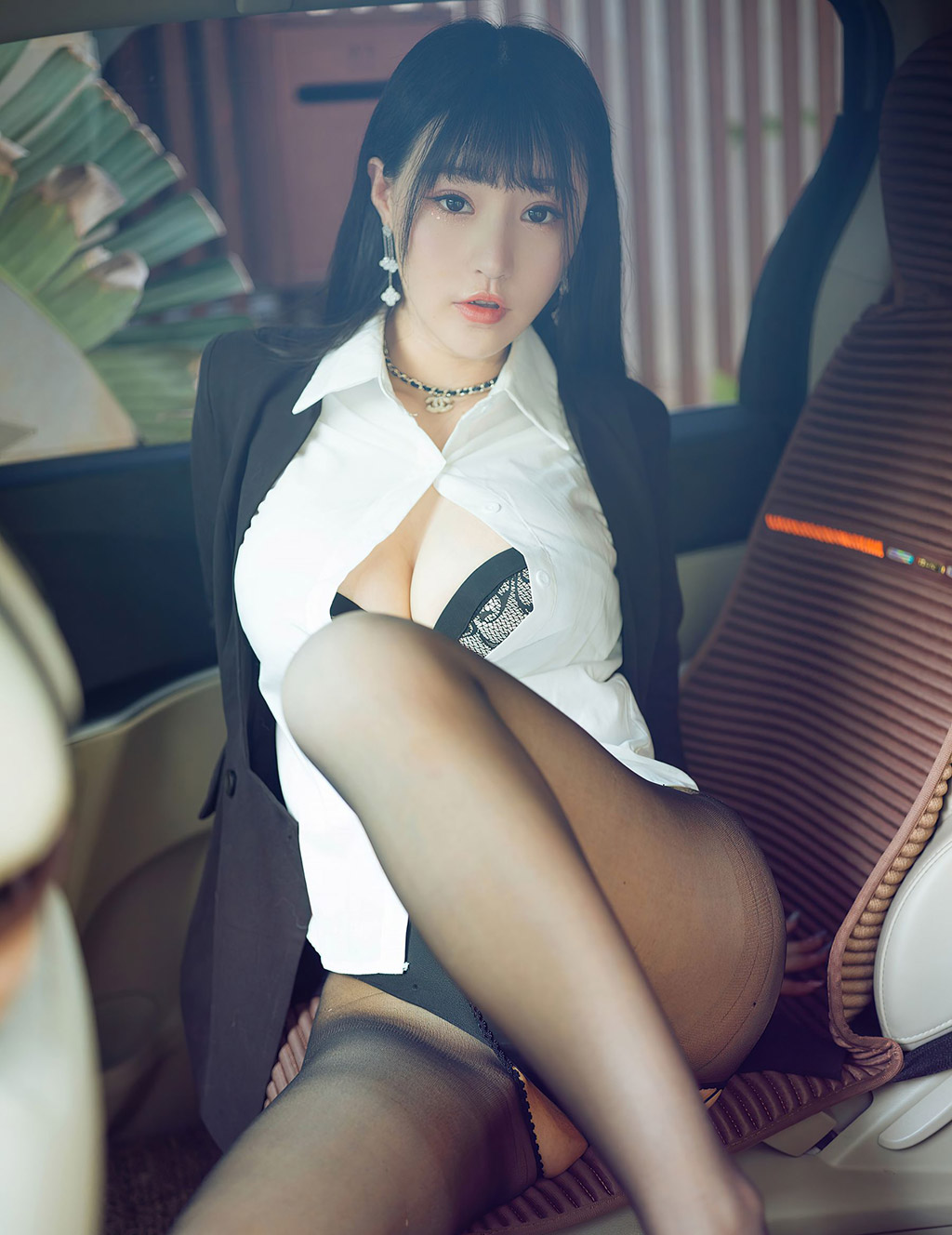 朱可儿Flowe老司机朱可儿的车拍主题