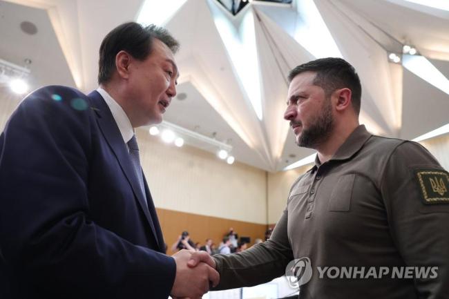 日媒称尹锡悦或于7月访乌,韩总统室否认