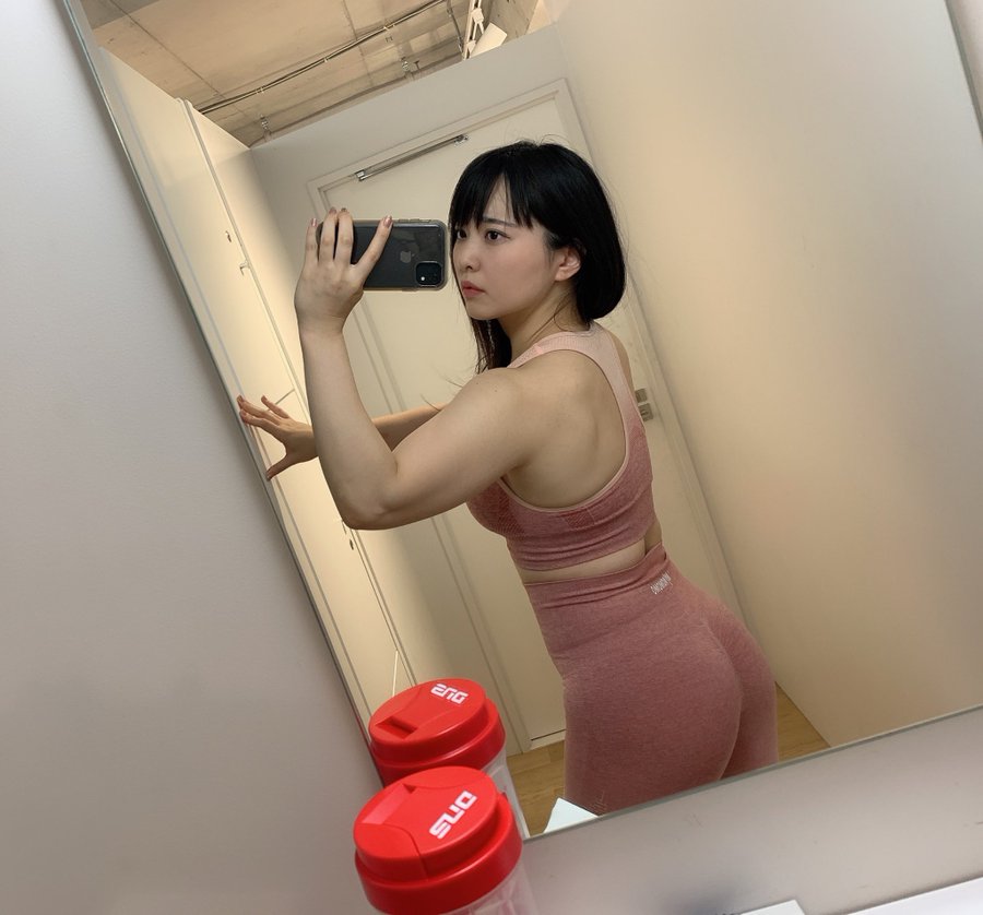 最壮女优! 健身型YOUTUBER「酱与田」月底正式出道成为最壮硕新人女优!