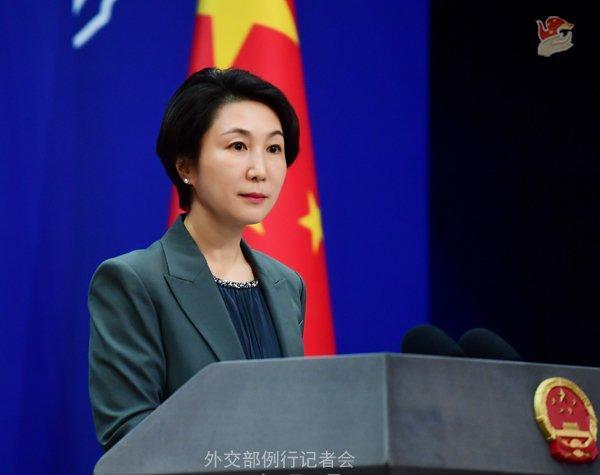 毛宁 资料图。图源:外交部网站