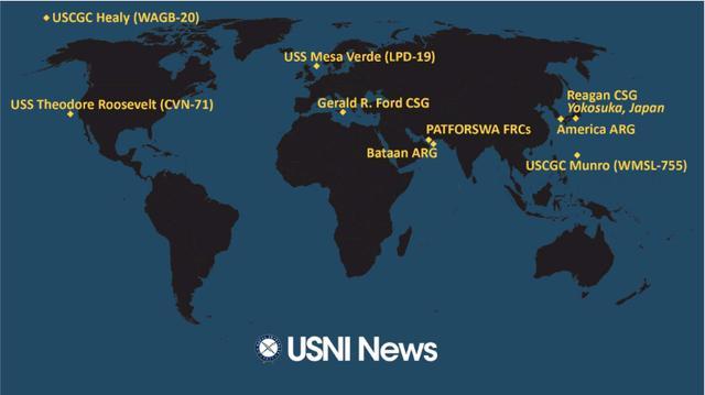 一周内5次取消出海，这艘美国核航母怎么了？