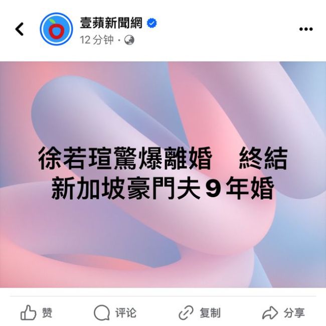 徐若瑄与富商老公离婚 曾为生子保胎打了300针