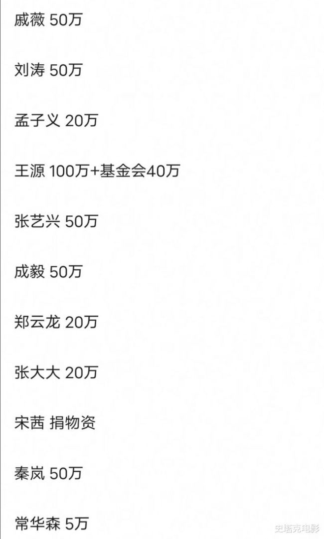 明星捐款名单：韩红团队已奔赴灾区 贾乃亮好给力