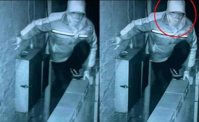 具荷拉保险箱盗窃犯曝高清图 长相和ZICO极为相似