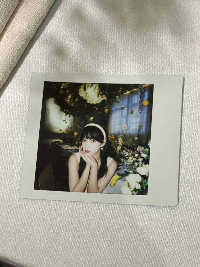 程潇穿包臀裙勾勒曼妙身姿 与鲜花合影变氧气美女