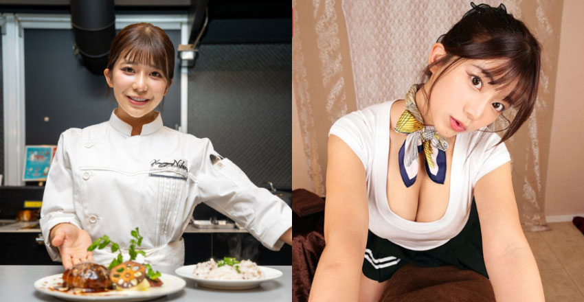 真．性感厨娘！《川越仁子》是女演员新人也是义大利餐厅厨师